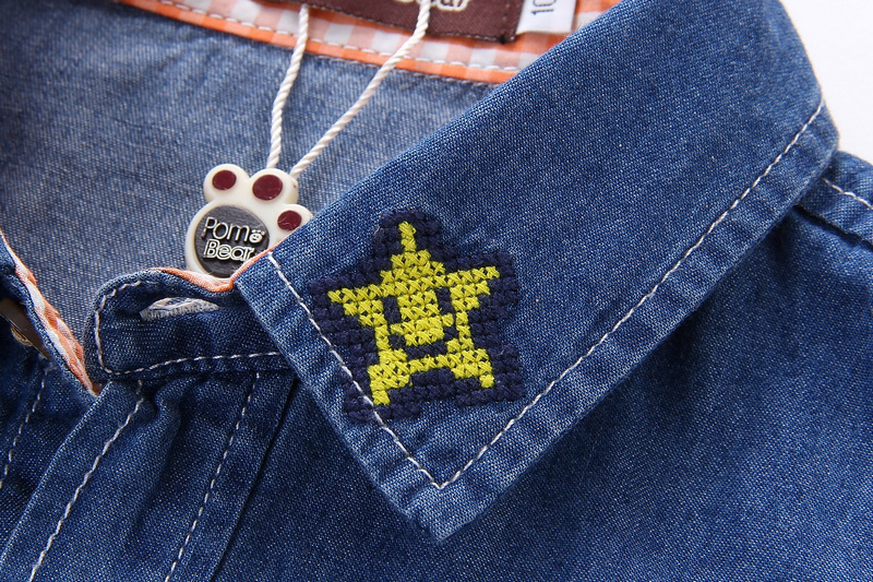 Chemise garcon POM BEAR à manche longue - Ref 2074422 Image 3