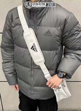 Adidas阿迪达斯羽绒服男冬季保暖防寒防风立领外套KF6761 GV5349