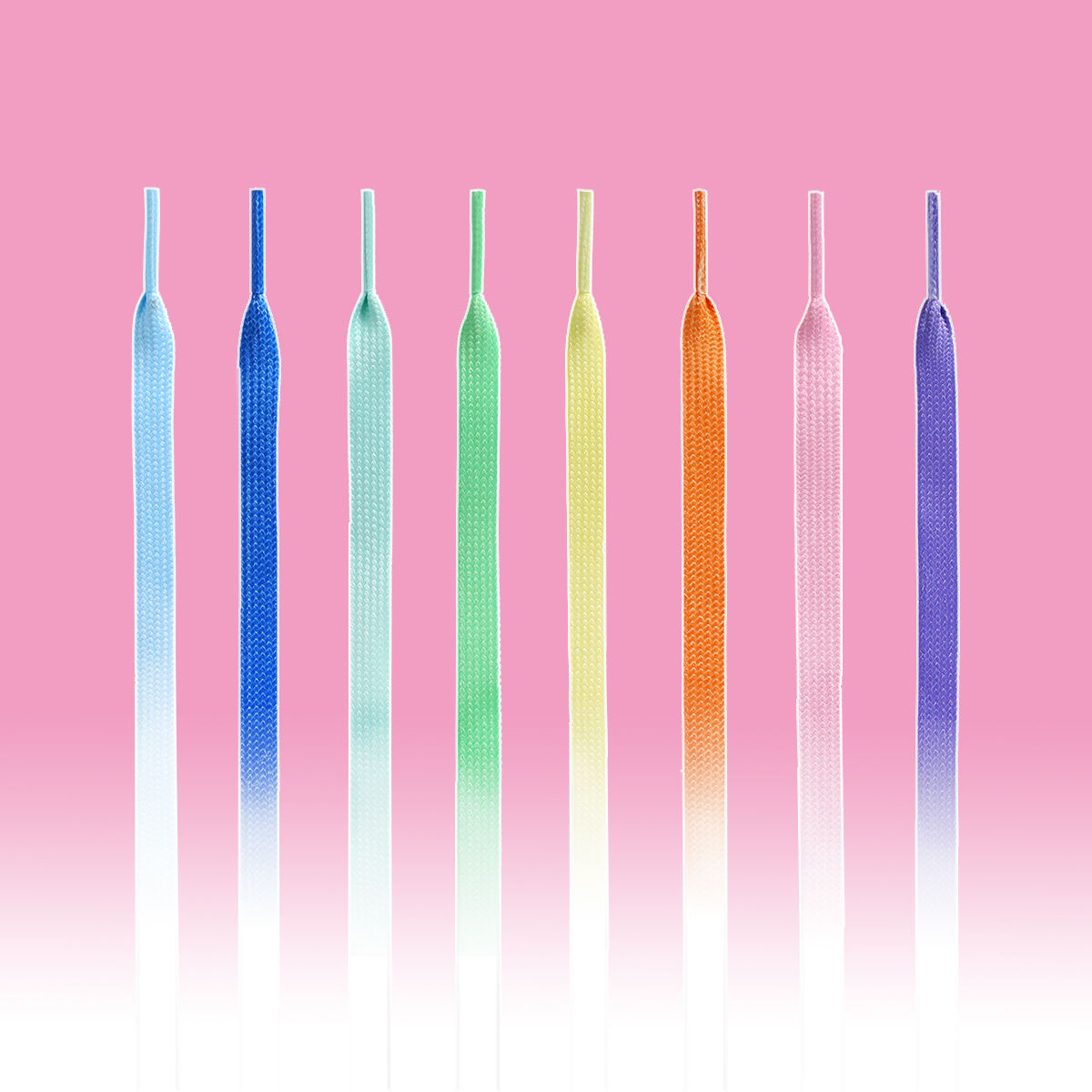 适配空军af1aj1彩色渐变鞋带