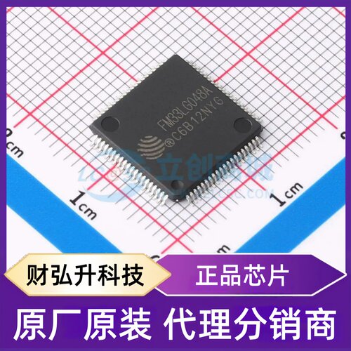 全新原装 FM33LG048A 封装 LQFP-80(12X12) 单片机(MCU/MPU/SOC)
