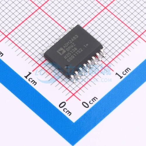 原装正品 ADM2483BRWZ 封装SOIC-16-300mil 隔离式RS485/422收发