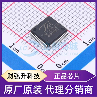 全新原装 TM1622B 封装 LQFP-64 LCD驱动