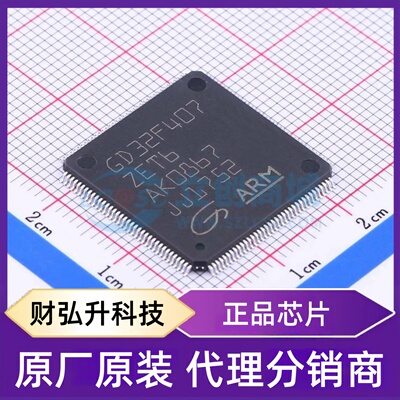 全新原装 GD32F407ZET6 封装 LQFP-144(20x20) 单片机(MCU/MPU/SO