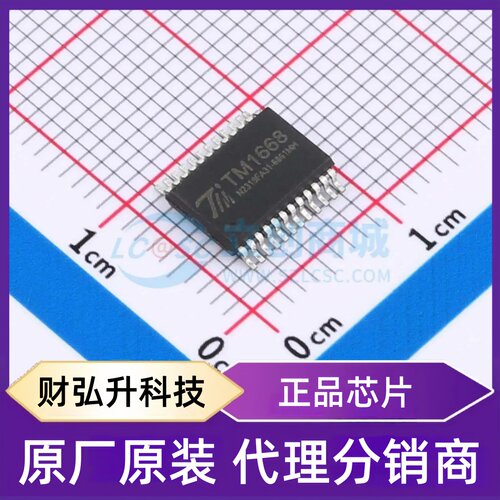 全新原装 TM1668 封装 SSOP-24-208mil 数码管驱动