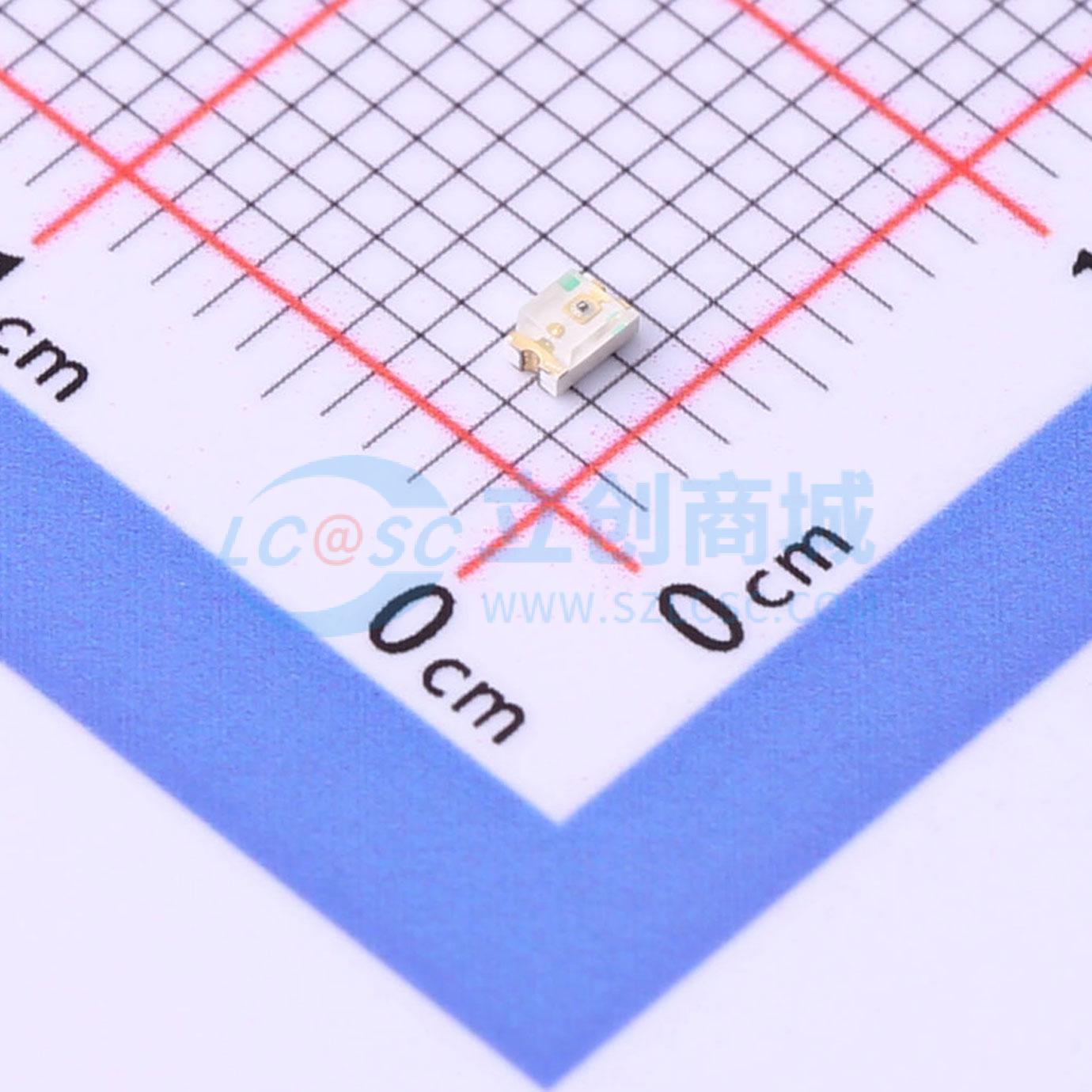 50只 发光二极管/LED 17-21/R6C-AQ2R2B/4T 红色 0805 电子元器件