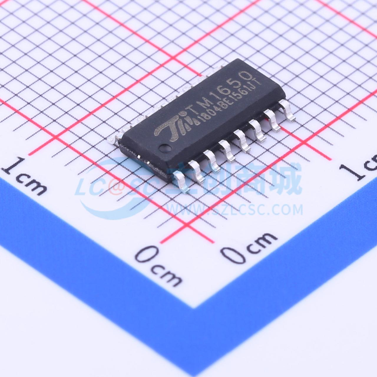 TM1650 SOIC-16 数码管驱动