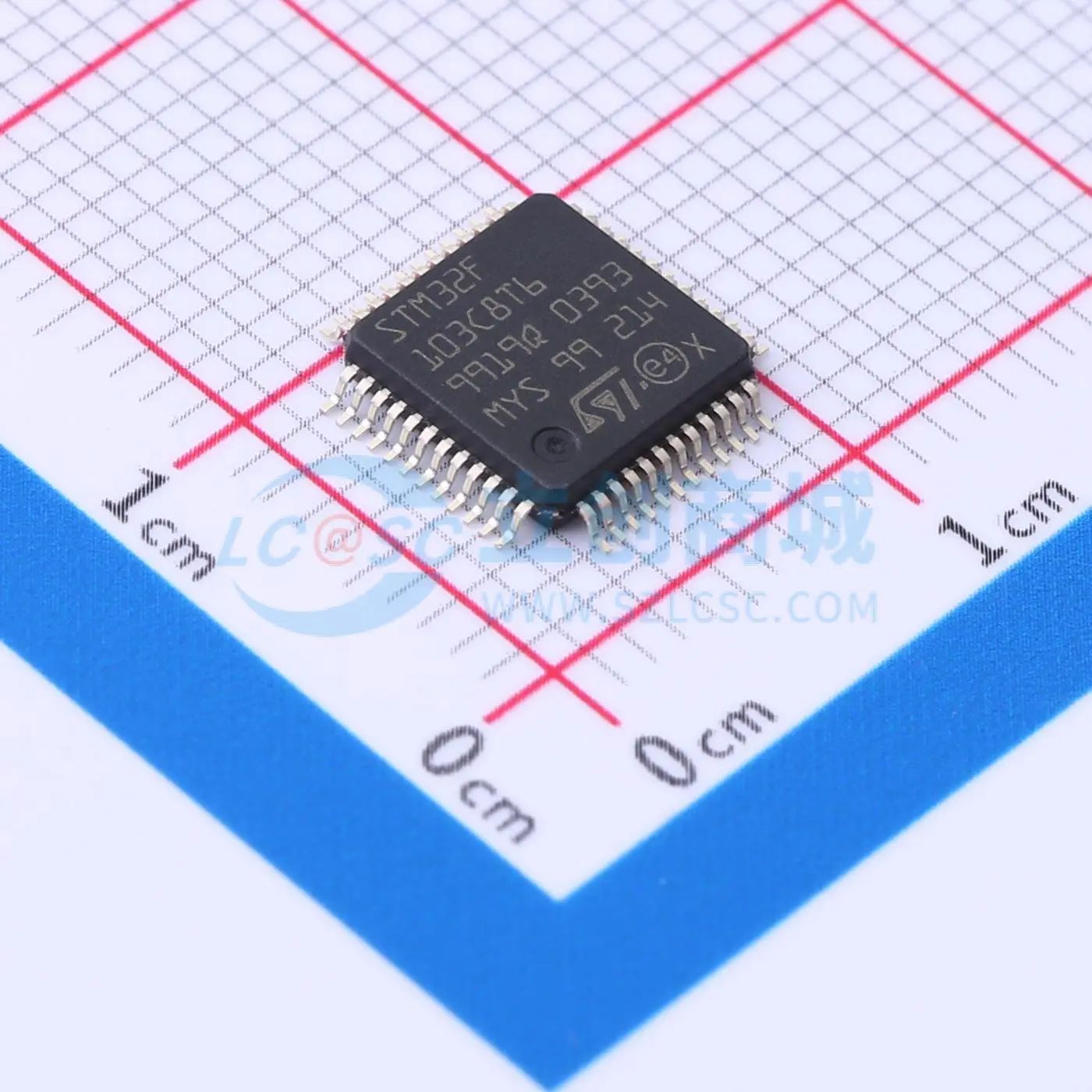 原装正品 STM32F103C8T6TR 封装LQFP-48(7x7) 单片机(MCU/MPU/SOC
