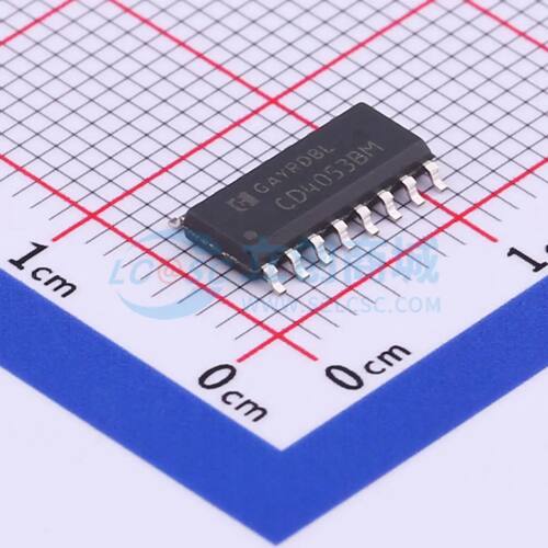 原装正品 CD4053BM/TR 封装SOP-16 模拟开关/多路复用器