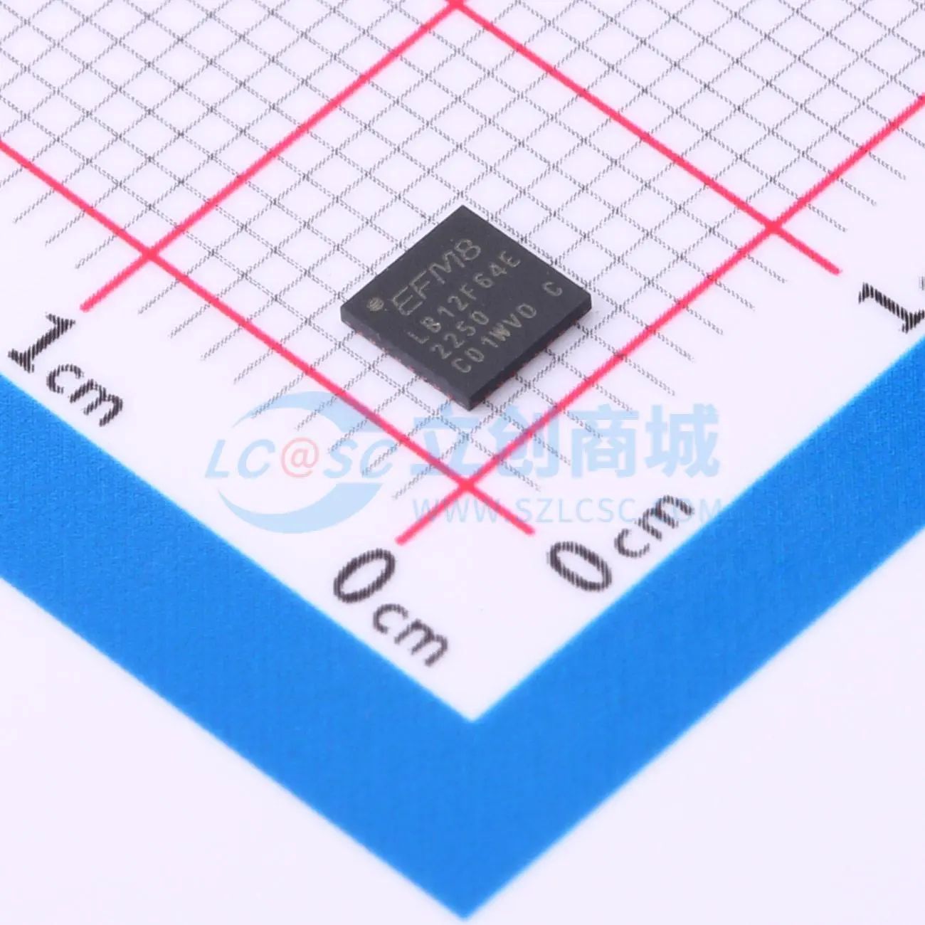 原装正品 EFM8LB12F64E-C-QFN32 封装QFN-32-EP(4x4) 单片机(MCU/