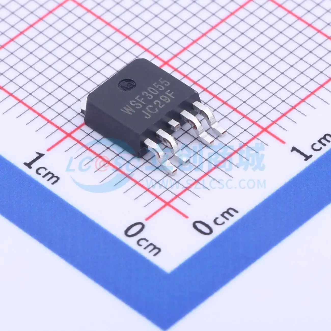 原装正品 WSF3055 封装TO-252-4 场效应管(MOSFET)