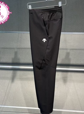 DESCENTE迪桑特2025秋冬男士综训训练运动加绒梭织长裤D5431TWP56
