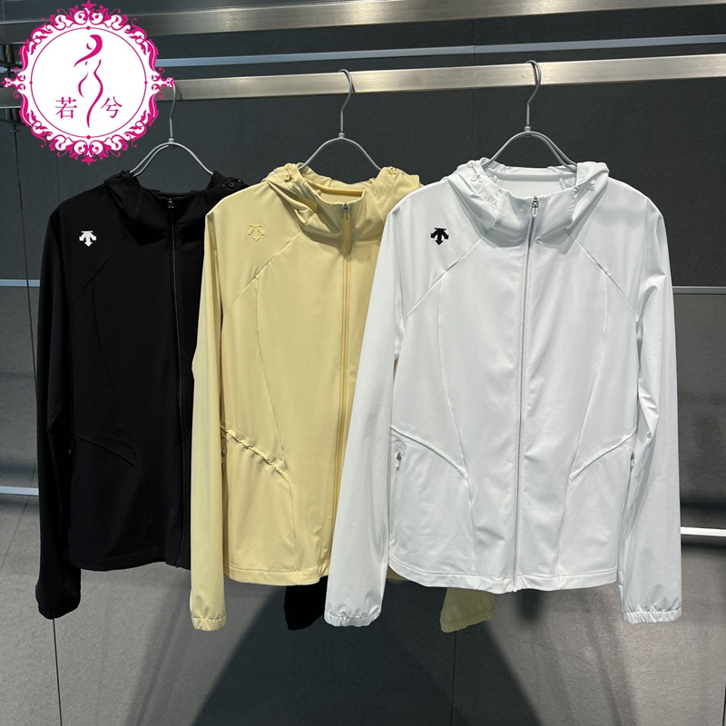 DESCENTE迪桑特2025早秋女士运动连帽针织运动上衣外套D5332TFT30