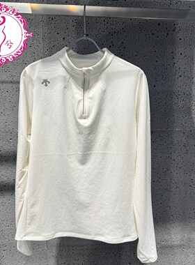 DESCENTE迪桑特2026春季女跑步运动健身速干长袖针织衫D6132RTL01