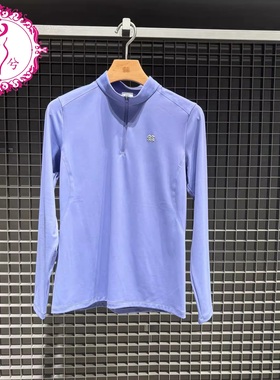 KOLON SPORT可隆2026春季女士休闲运动立领半拉链卫衣LKZT6SN008