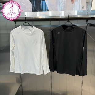 DESCENTE迪桑特秋冬男士 T恤卫衣D4431TTL55 综训系列运动健身长袖