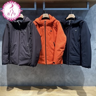 运动防风防水羽绒冲锋衣LHDJ5WN113 男士 KOLON SPORT可隆2025冬季