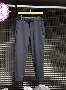 KOLON SPORT可隆26春女士防泼水耐磨透湿双层编织长裤LKLP6SN034