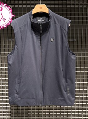 KOLON SPORT可隆26春季男士休闲防风防泼水透湿GTX马夹LHVT6SN147