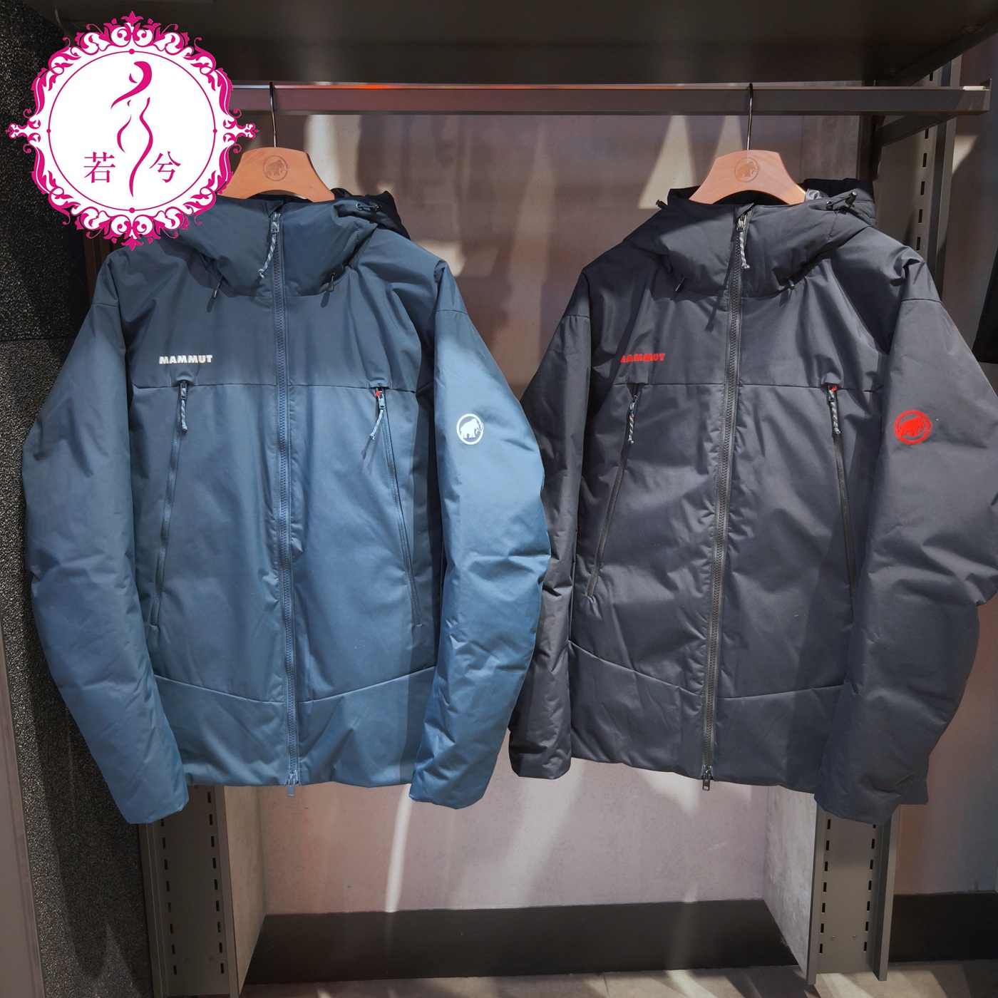 MAMMUT猛犸象2025冬季男士防风防泼水软壳保暖羽绒服1011-01992