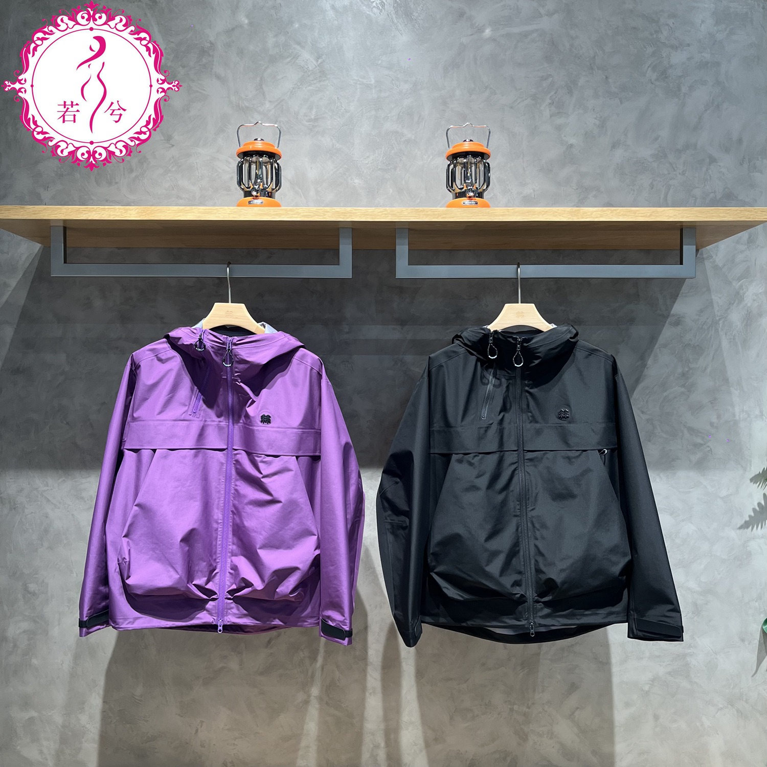 KOLON SPORT可隆25秋男女同款户外休闲衣防风耐磨外套LUGJ5AT626