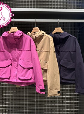 KOLON SPORT可隆2026春季女士防风防泼水轻薄软壳夹克LKJK6MT716