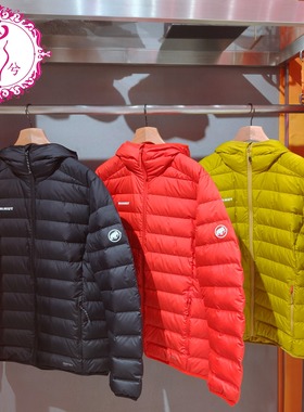 MAMMUT猛犸象2025冬季男士户外防泼水防风排骨羽绒服1013-04400