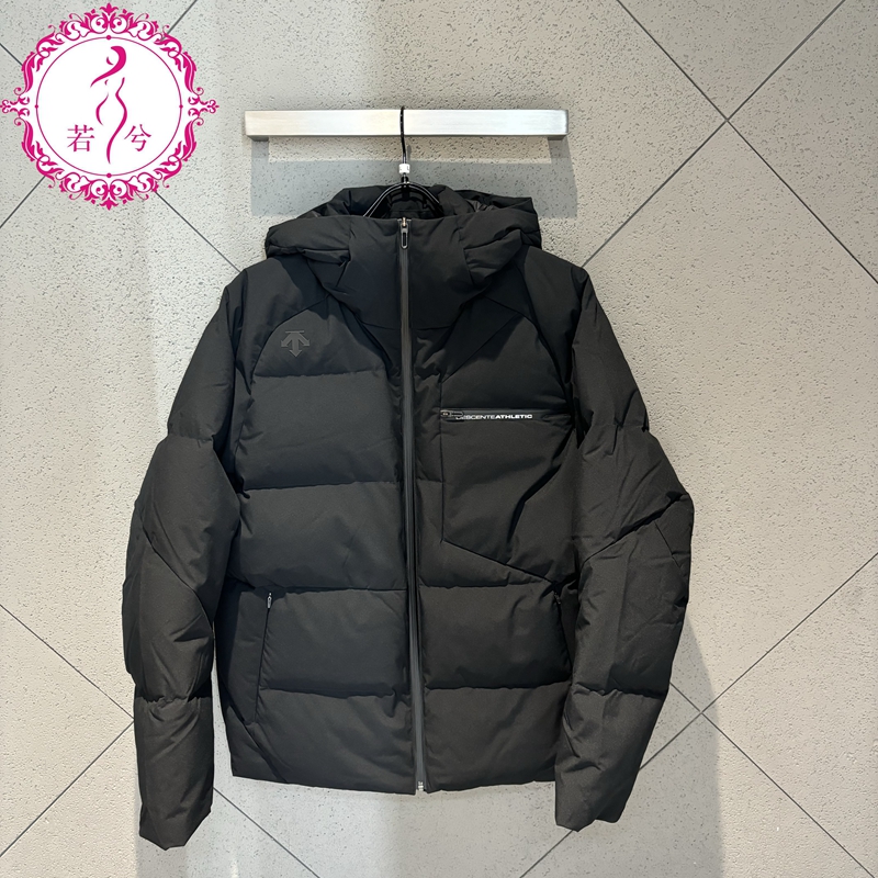 DESCENTE迪桑特2024冬款男运动连帽保暖羽绒服D4431TDJ36A TDJ37A