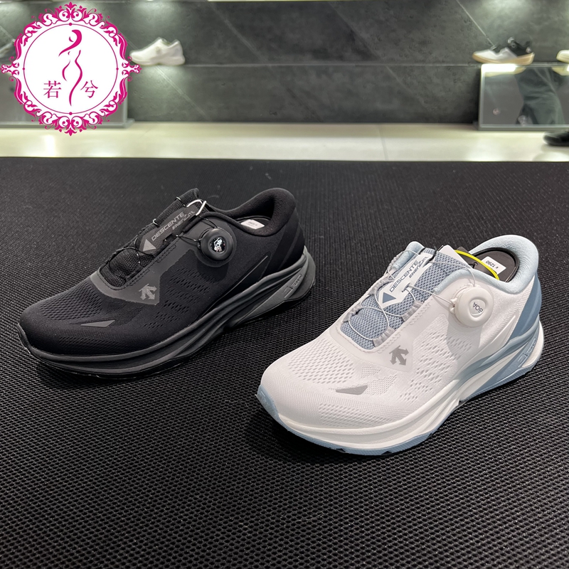 DESCENTE迪桑特春秋款男士跑步运动BOA缓震回弹跑鞋D4331RRN12