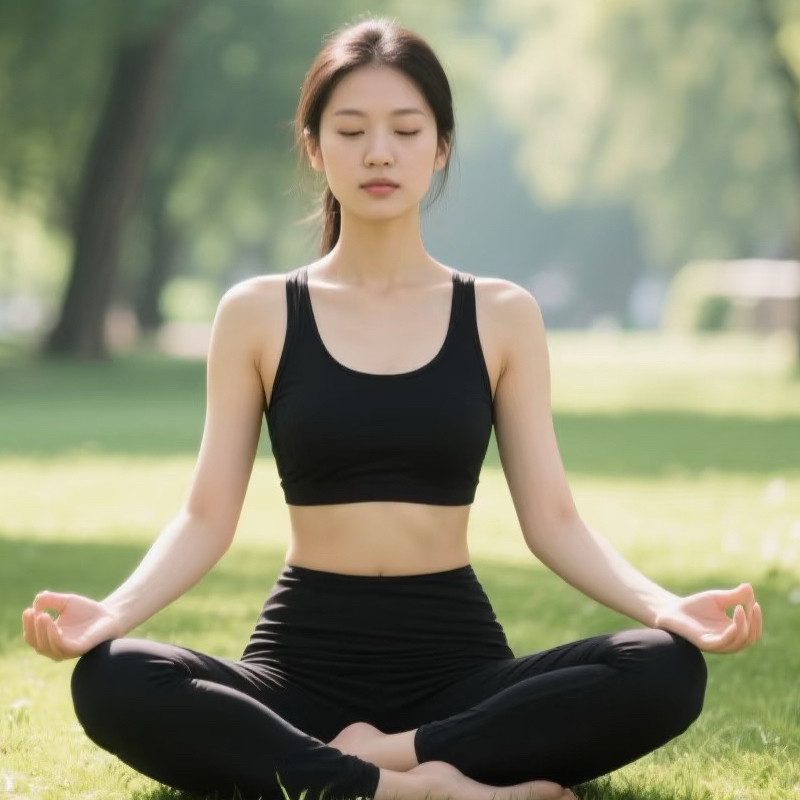 高腰提臀显瘦健身高弹弹力