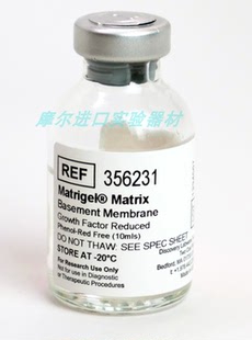 10ml 低生长因子 无酚红 现货 原装 356231 康宁BD Matrigel基质胶