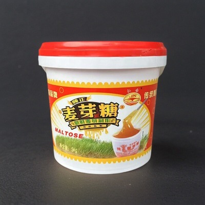 桶装广东特产稀牛轧糖烘焙麦芽糖