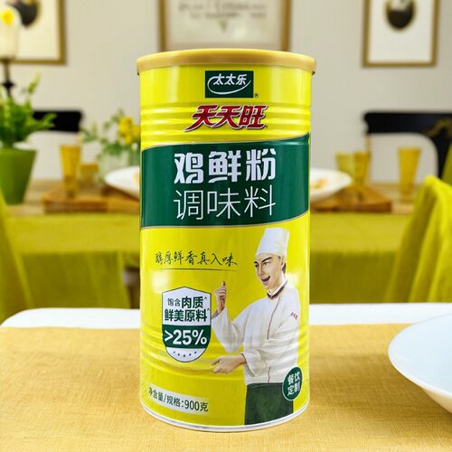 太太乐天天旺鸡鲜粉900G/瓶老母鸡粉提鲜香味素汤粉代替鸡精味精