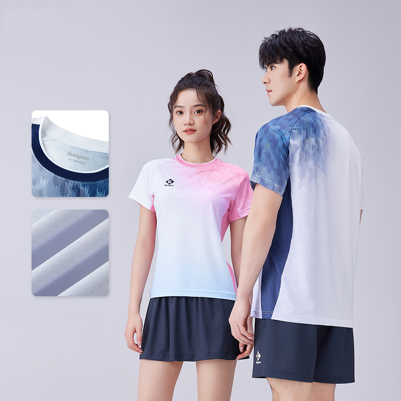 薰风时尚透气羽毛球运动服上衣