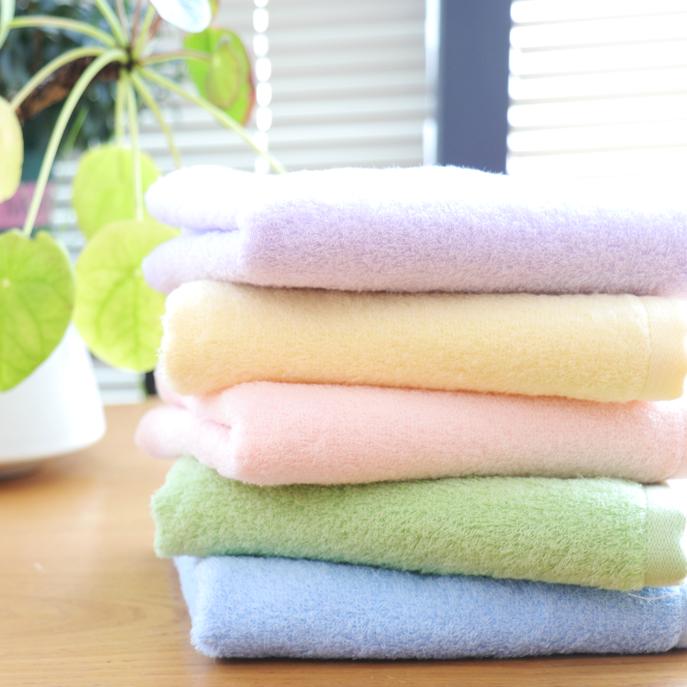 柔软亲肤韩国毛巾无捻纱