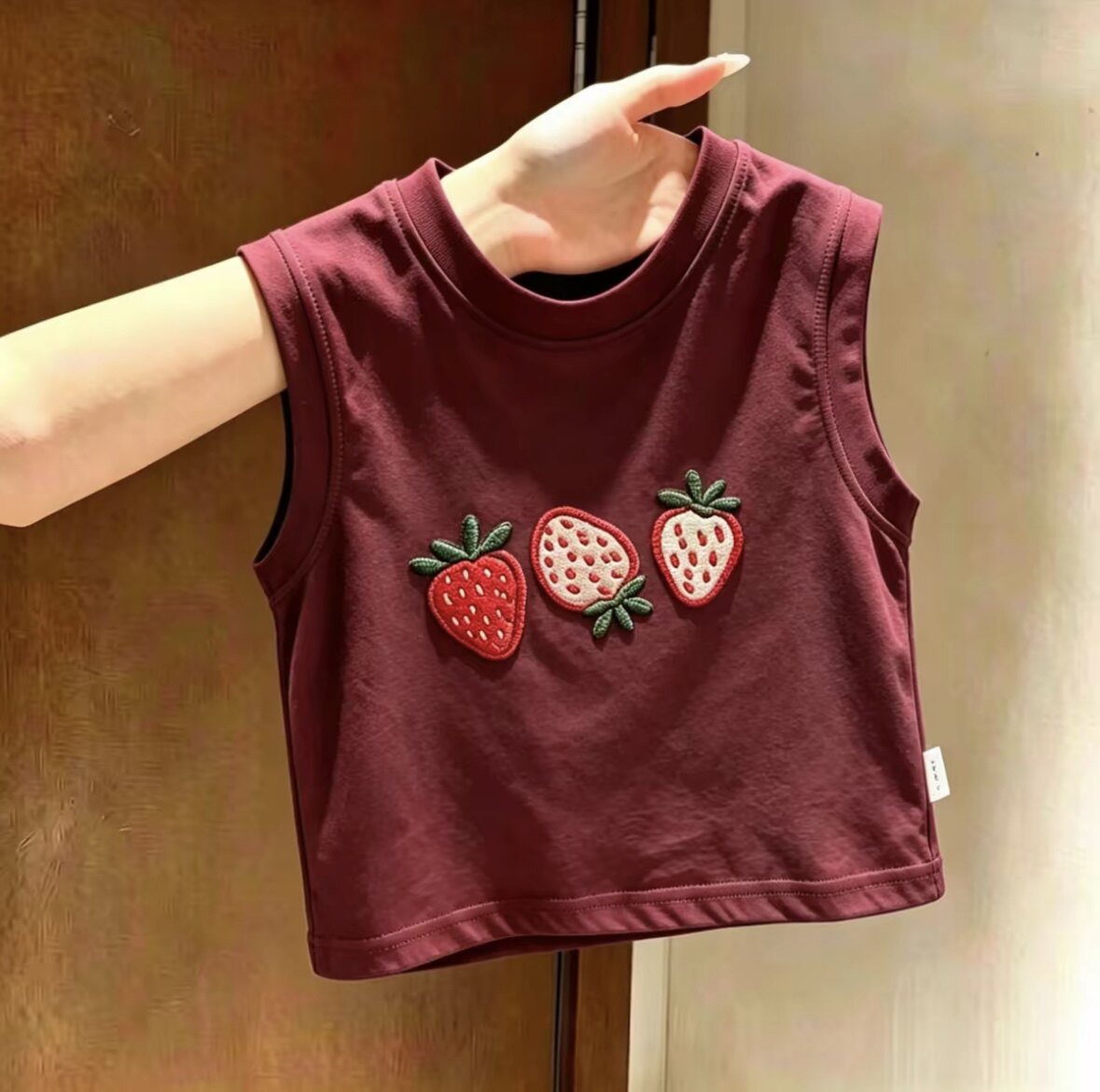 儿童背心夏装男童纯棉无袖T恤新款婴儿小童女童上衣宝宝夏季衣服