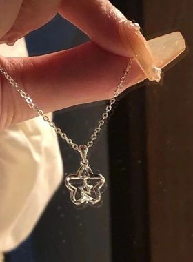 同款灵动幸运星项链女ins