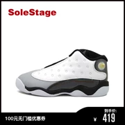 Air Jordan 13 AJ13 Joe TD trẻ em giày trắng xám đỏ 414581-115 - Giày dép trẻ em / Giầy trẻ