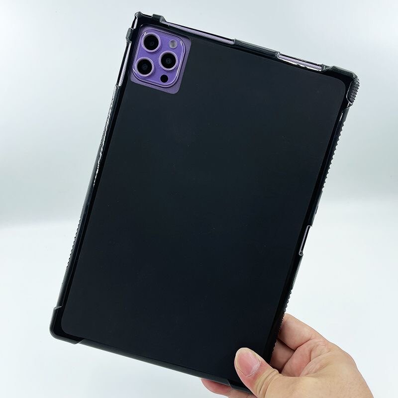 TABLEPC 학습 기계 보호 케이스에 적합 스탠드 실리콘 케이스가 포함된 태블릿 컴퓨터 일체형 낙하 방지 일체형 소프트 쉘 백 쉘