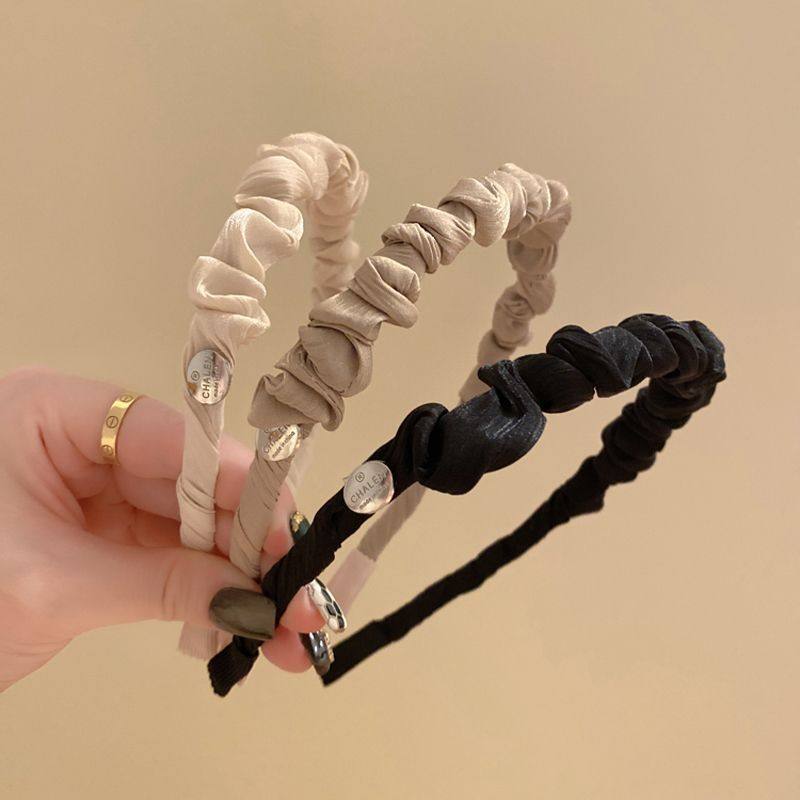 轻奢高级感流光褶皱细发箍女2023新款复古优雅气质头箍压发头饰,饰品/流行首饰/时尚饰品新,发饰,淘宝优惠券,粉丝福利购,淘宝优惠卷