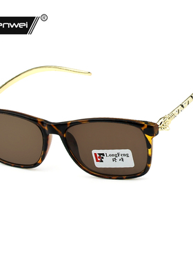 天然水晶石头太阳镜男开车个性镜腿女防太阳墨镜旅游拍照养目护目