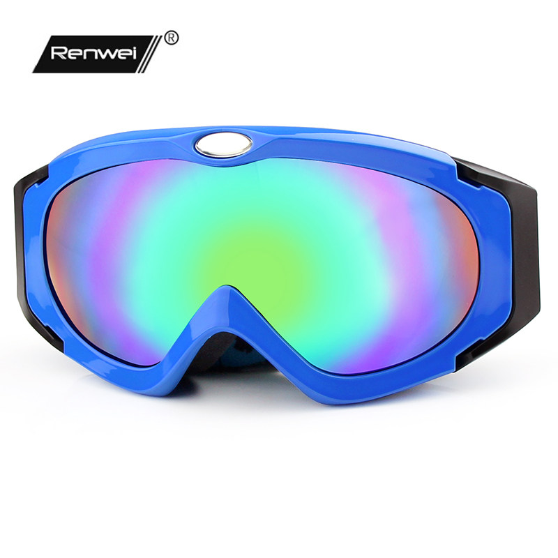 专业双层防雾滑雪眼镜男女双层雪地护目可卡近视眼镜登山滑雪装备