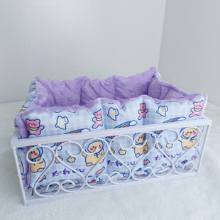 防水复合布豆豆绒宝宝丝绵铁窝垫子配套松鼠黑尾土拨鼠龙猫狐獴