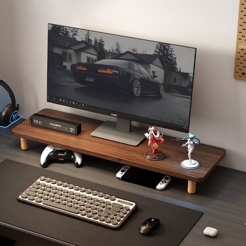 电脑桌台式显示器增高架底座托架办公桌隔板置物架收纳架支撑架子,住宅家具,搁板/置物架/家用陈列架,淘宝优惠券,粉丝福利购,淘宝优惠卷