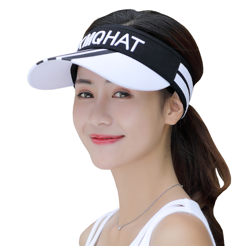 帽子女夏天空顶遮阳帽防晒无顶