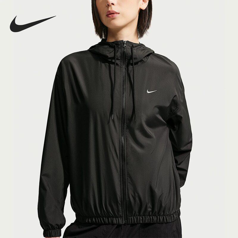 Nike耐克女子连帽外套运动舒适休闲夹克户外跑步上衣IM8162-010