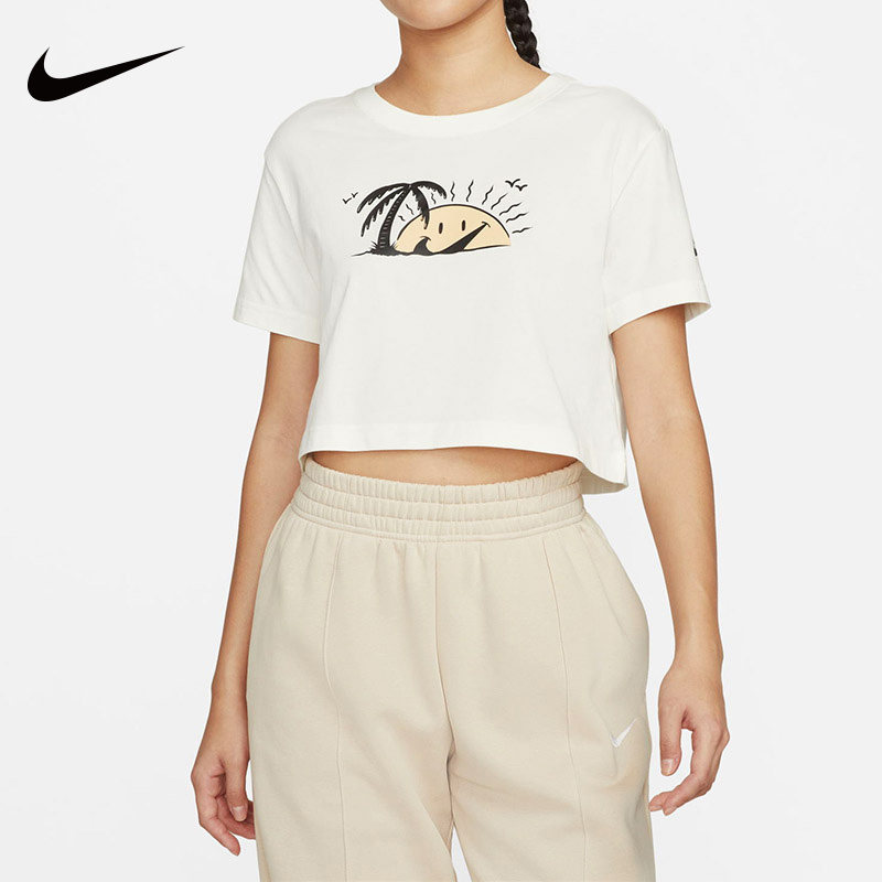 Nike耐克短袖女2022夏季新款运动