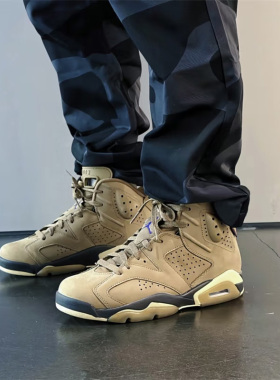 NIKE耐克女鞋Air Jordan 6 Gore-Tex AJ6运动复古篮球鞋FD1643