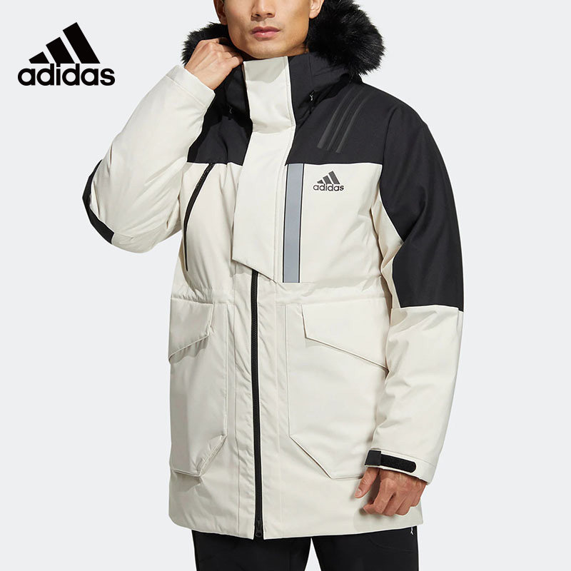 Adidas阿迪达斯中长款羽绒服男女