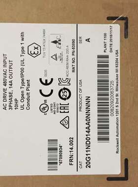 议价20G11ND014AA0NNNNN 变频器 质