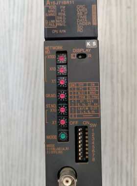 议价PLC模块，型号:A1SJ71BR11，如图实物所 ，成